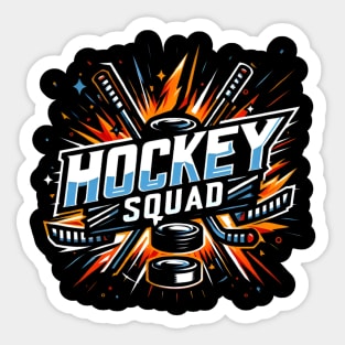 Hockey squad Sticker